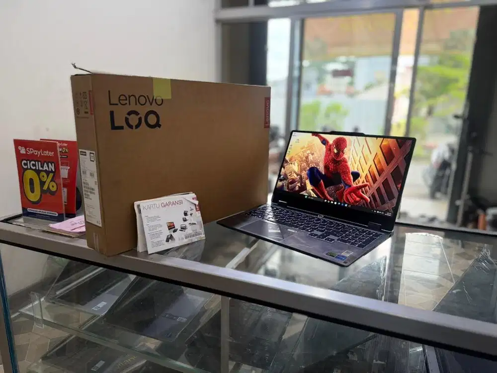 LOQ CORE I5gen12 RTX2050 FULSET GARANSI PANJNG