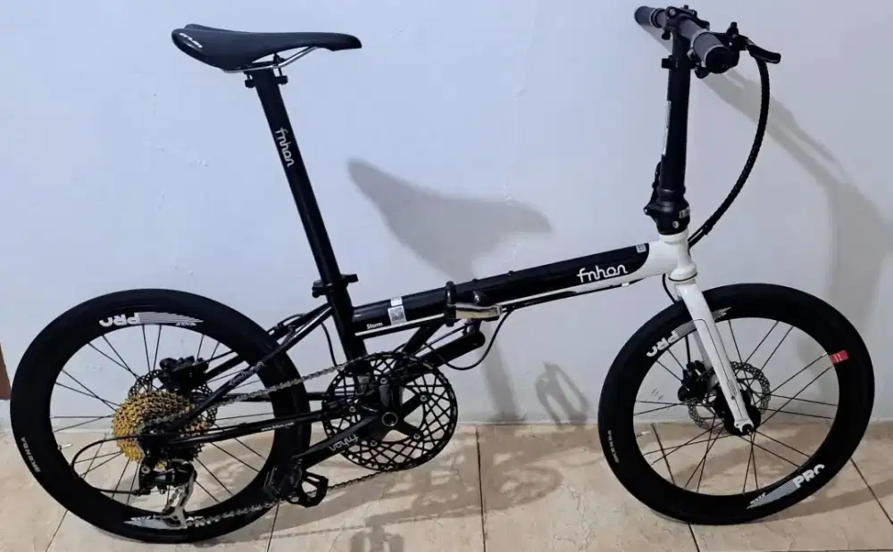 Sepeda Lipat FNHON STORM Folding Bike Alivio 9 Speed Jangkrik 22 Inch
