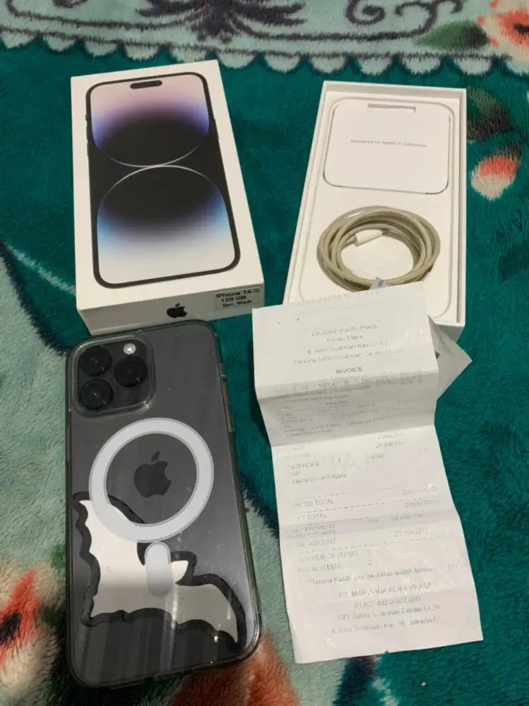 iphone 14 promax 128gb ex ibox no minus