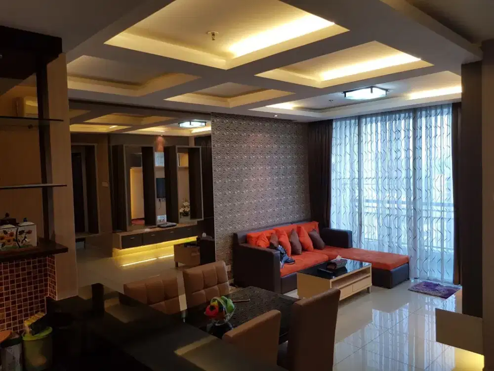 2BR+1 Furnished Apartemen Central Park Park Residences - Mall Central Park