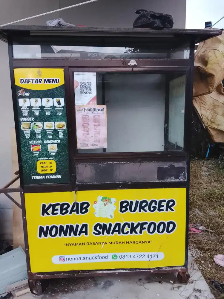 STAND BURGER BEKAS