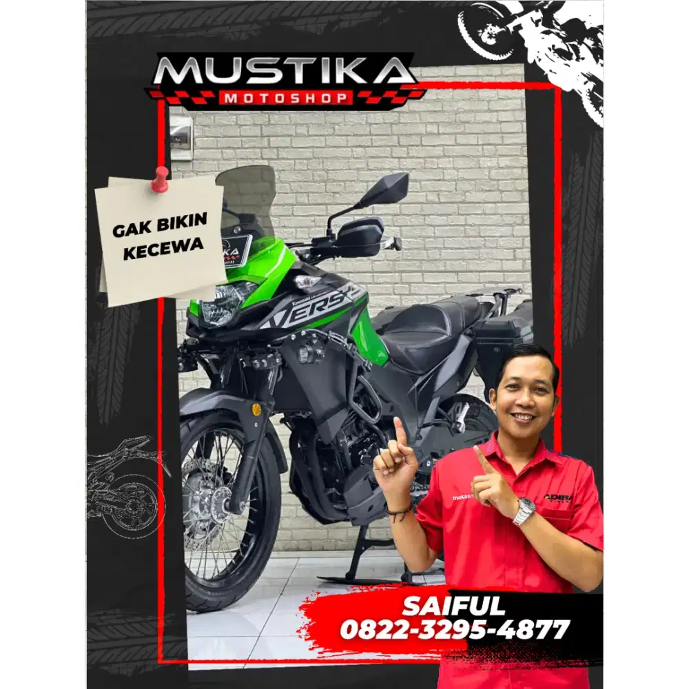 Perfect Condition!!Kawasaki Versys X 250cc 2021 Warna Favorit-Mustika