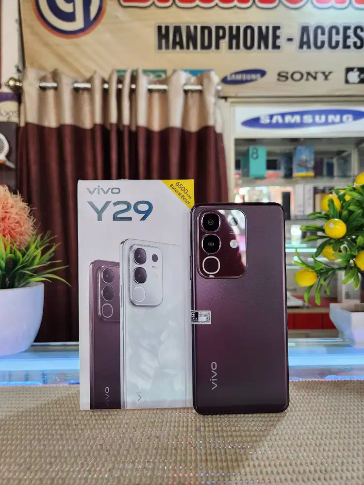 Vivo Y29 Ram 8+8Gb/ 128Gb Fullset Mulus Ori 100% Like New Bergaransi