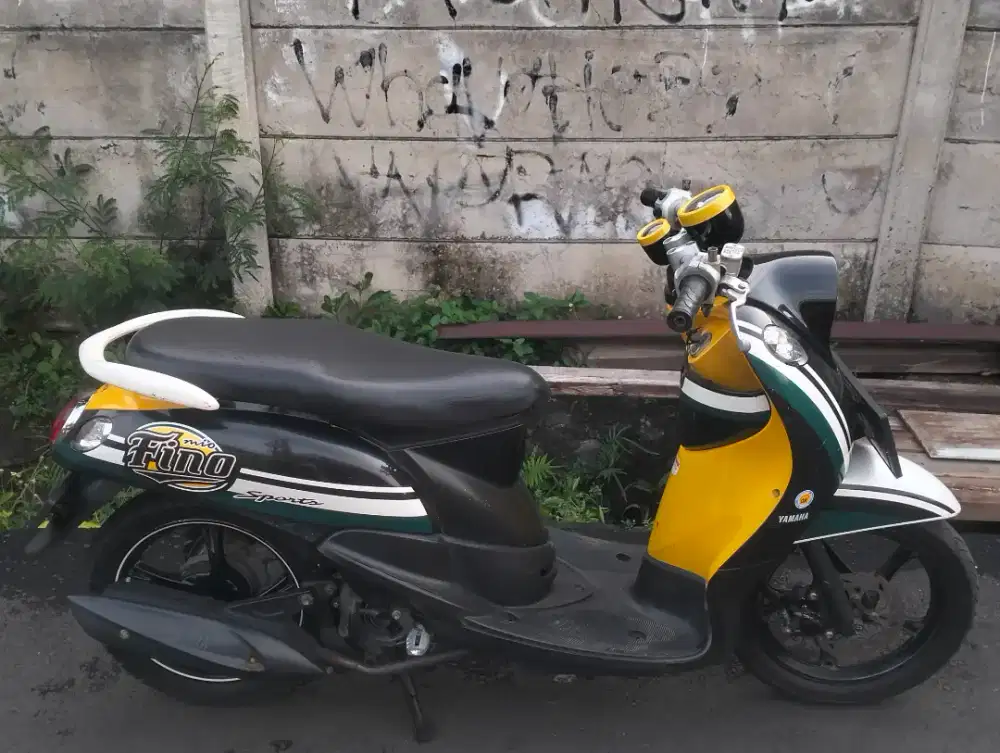 YAMAHA FINO 2013 MOTOR SEHAT SIAP PAKAI LANGSUNG GAN