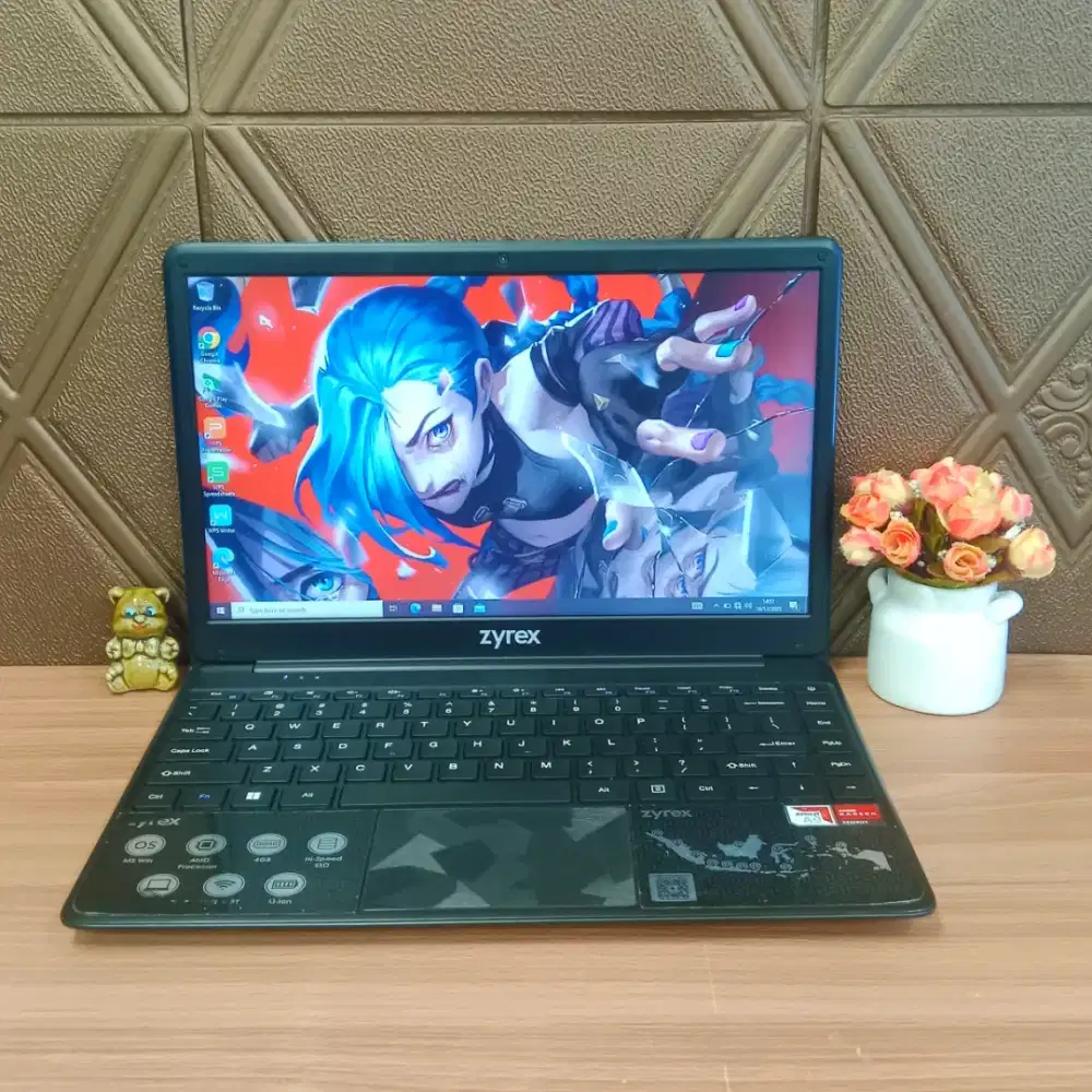 ZYREX KINTAMANI AMD A9-9400 RADEON R5 GRAPHICS RAM 8GB DDR3 SSD 128GB