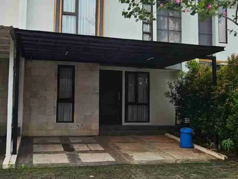 rumah unfurnished bsd dekat stasiun dan krl