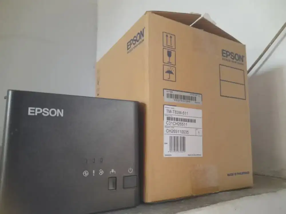 Printer Epson Thermal kasir kitchen resi struk bon pos ppob