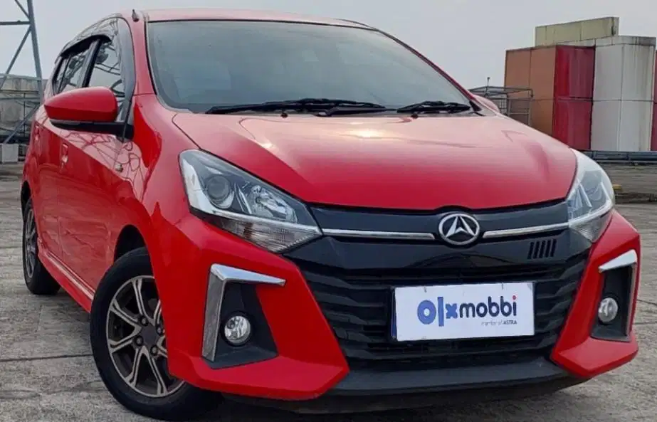 TDP 6,JT Daihatsu Ayla 1.2 R Bensin-AT Merah 2021