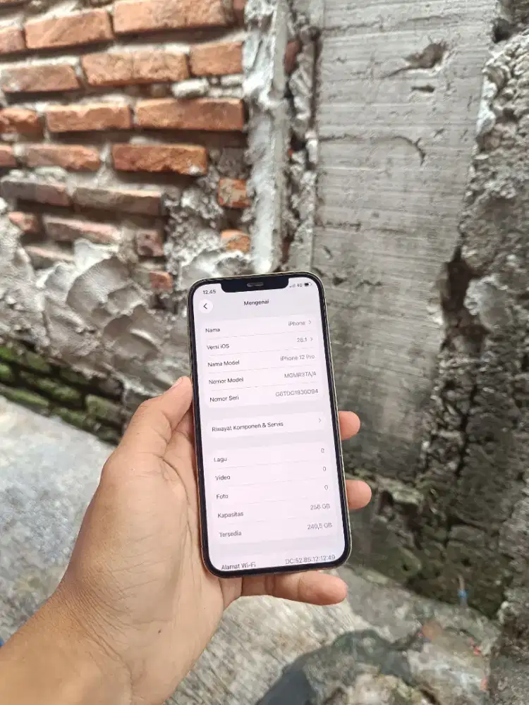 Iphone 12 pro 256 inter