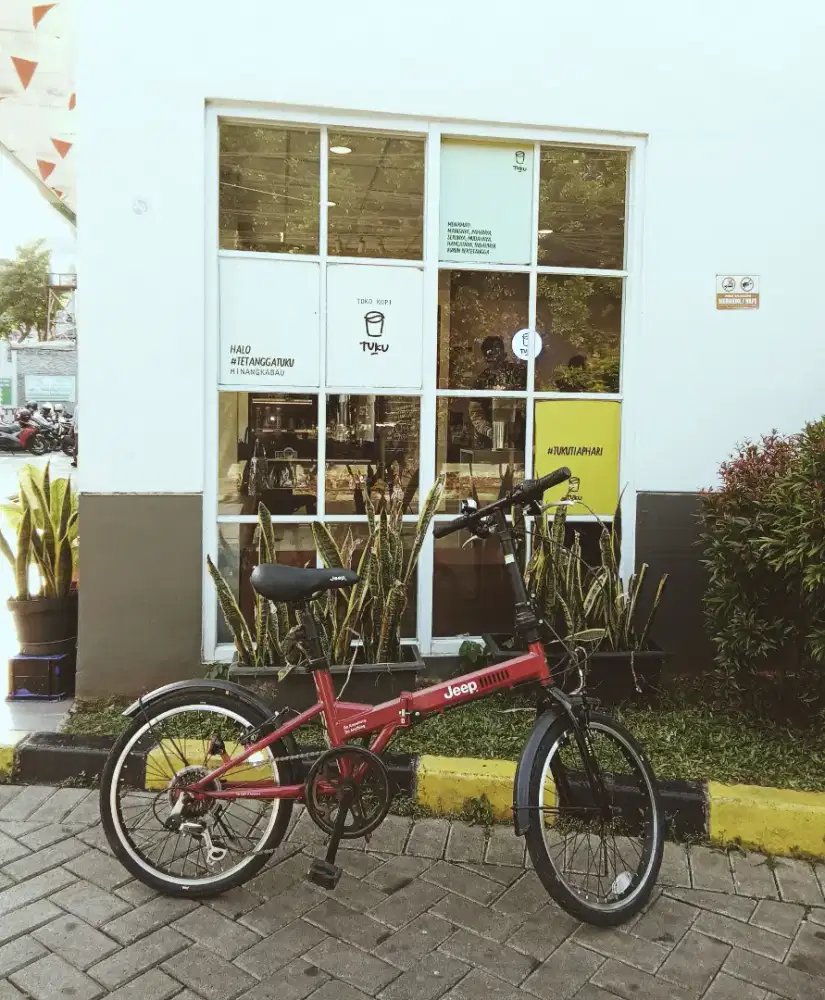 Sepeda Lipat Jeep Original 20inch
