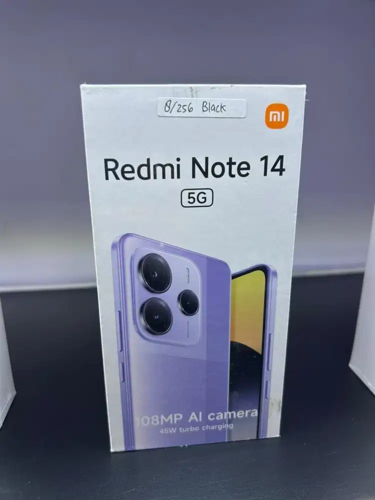 (MSI)Redmi Note 14 5G Black New Garansi Resmi Nasional