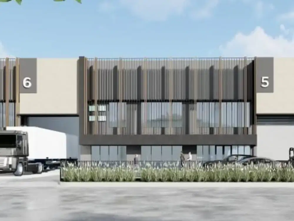 Gudang Besar Di Legok Akses Kontainer 40 Feet