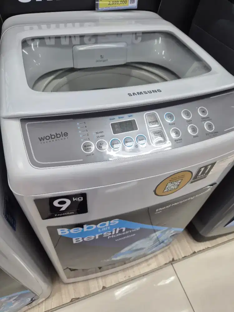 Kredit Mesin Cuci Samsung 9KG Bunga 0%