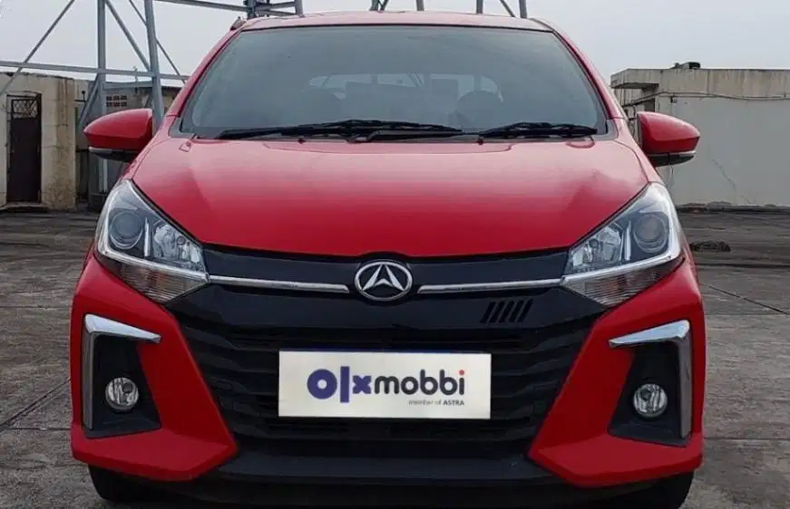 TDP 6,JT Daihatsu Ayla 1.2 R Bensin-AT Merah 2021