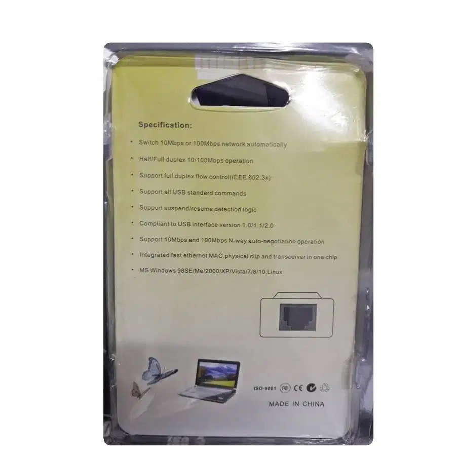 Kabel USB to LAN RHF 1081A Ethernet Converter Adapter Cable USB RJ 45