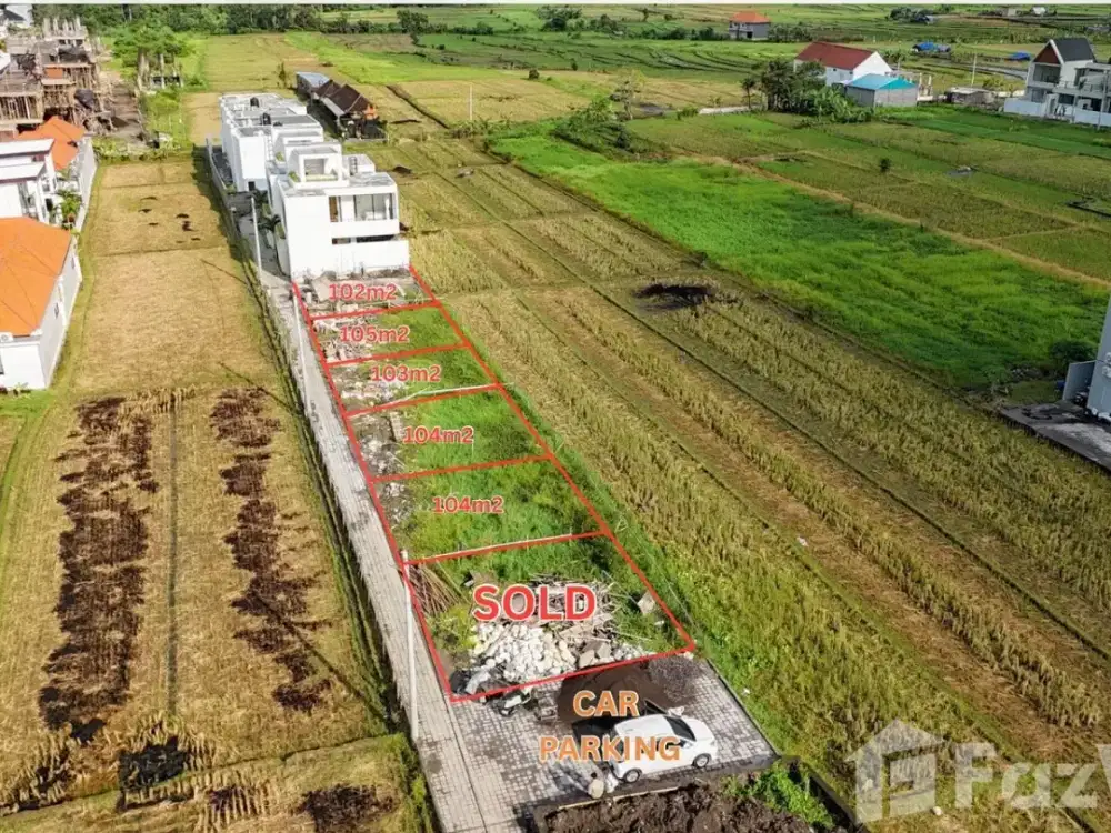 Land for sale in Cemagi, Bali