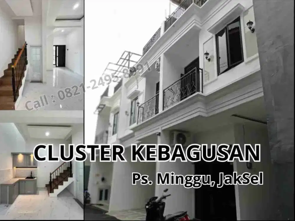 Rumah Minimalis di Kebagusan Deket CBD Simatupang