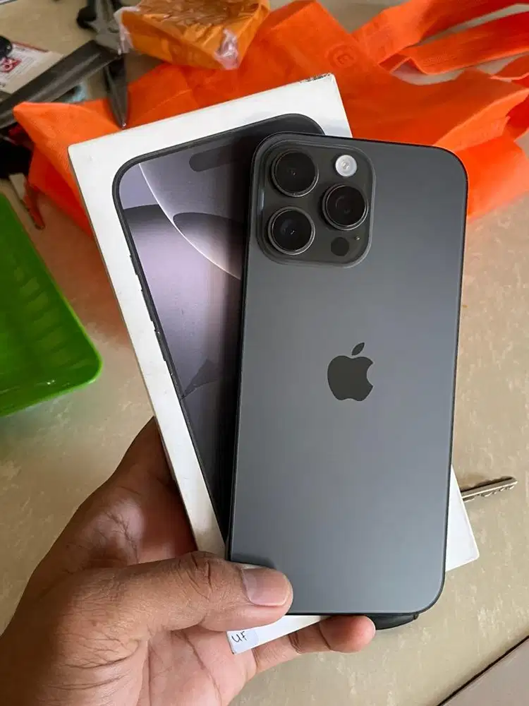 IPHONE 16 PROMAX 256GB IBOX GARANSI MEI 20206 BH 99%