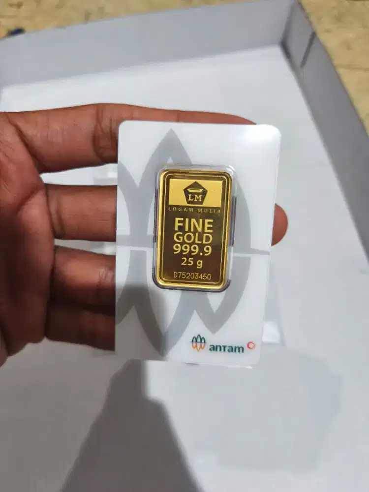 Logam Mulia Antam 25 gr 2025