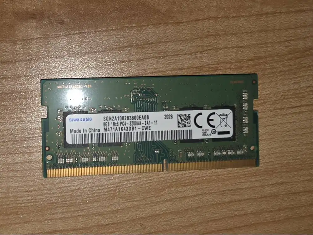 Ram 8GB DDR4 3200 MHZ