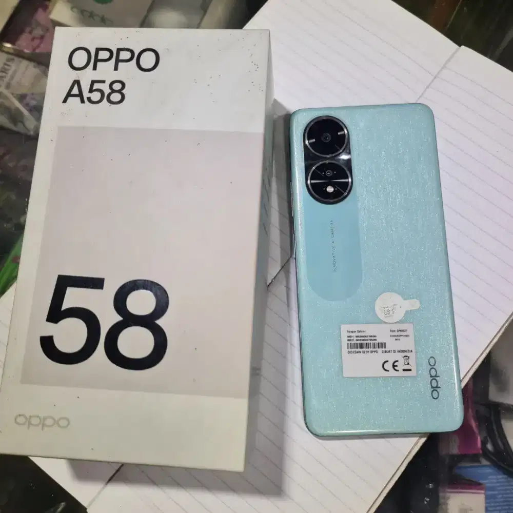 oppo a58 6/128  resmi
