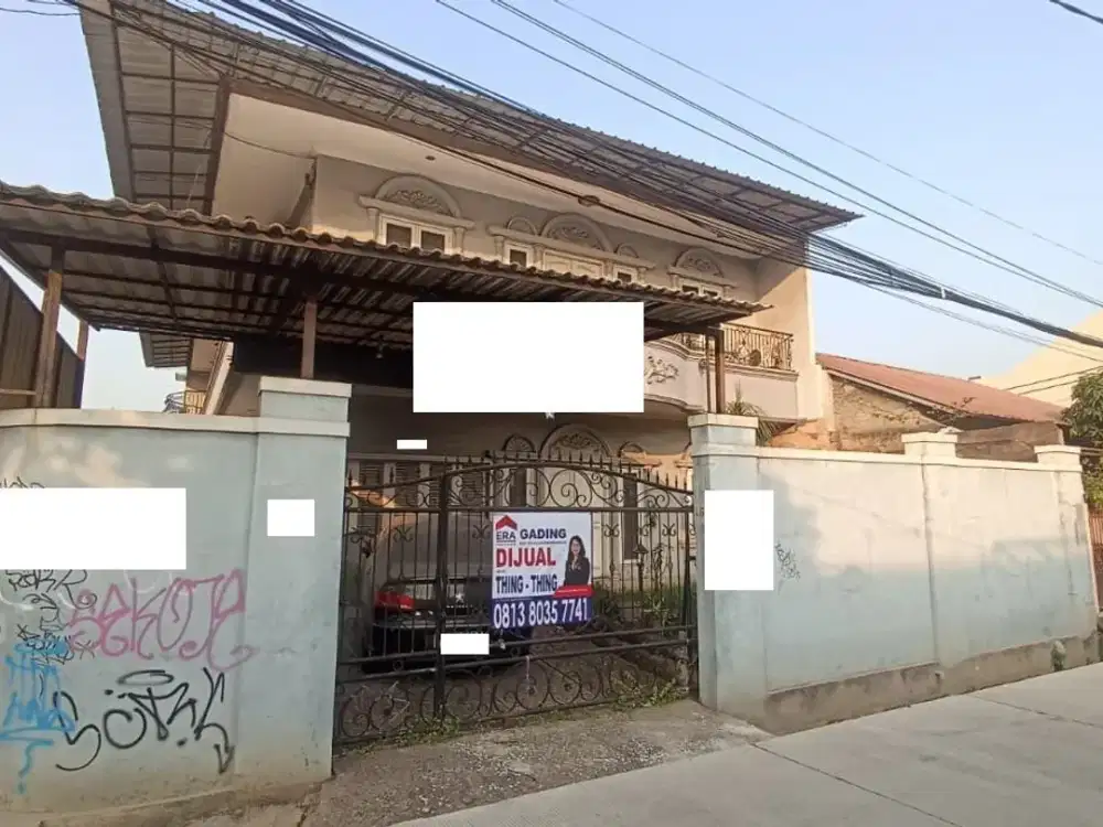 Ss.2339- Murah !! Dijual Rumah 13 x 27 Jalan 2 Mobil Pas di Semper Barat Hadap Barat Daya & Barat Laut