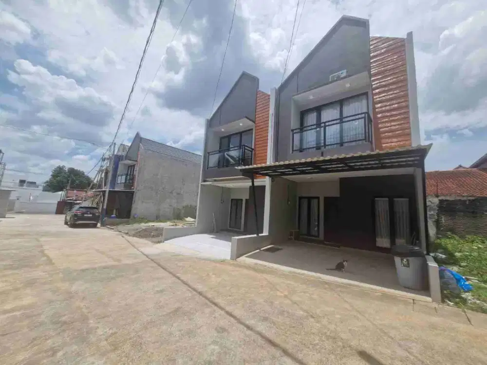Dijual Rumah Cluster Bebas Banjir Akses Dekat LRT Cibubur
