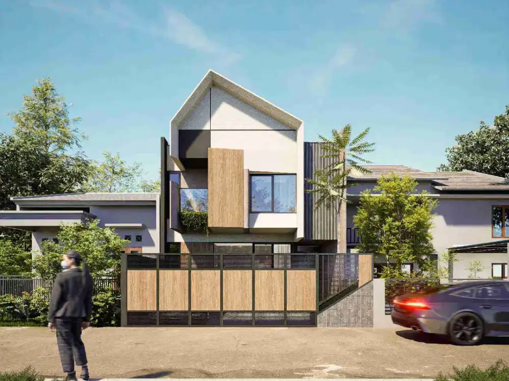Rumah Brand New SHM 2 Lantai 4 Kamar Luas 150m Bintaro Sektor 9