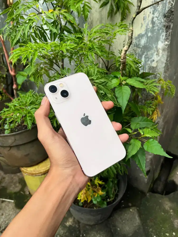 Iphone 13 256 ex inter pink siap pakai