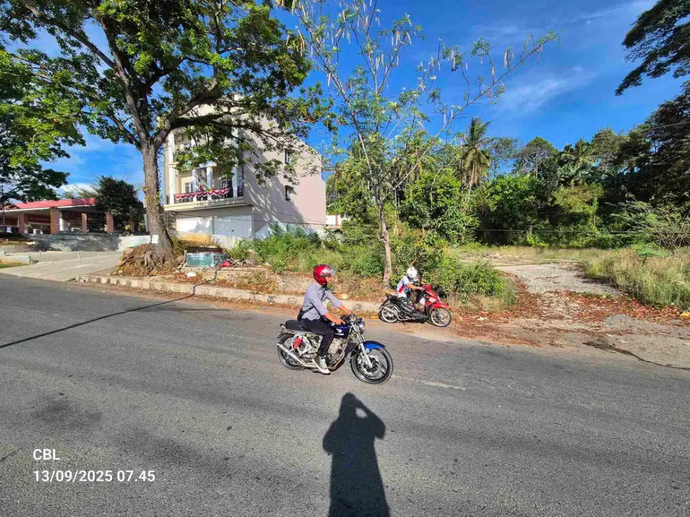 TANAH DI JUAL TEPI JALAN RAYA PRAMUKA