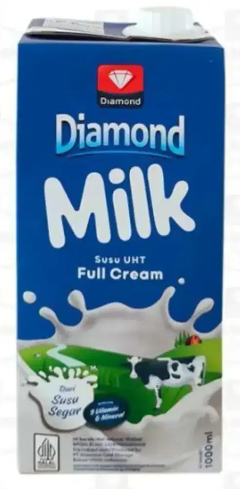 Diamond Milk UHT Full Cream 1 LT