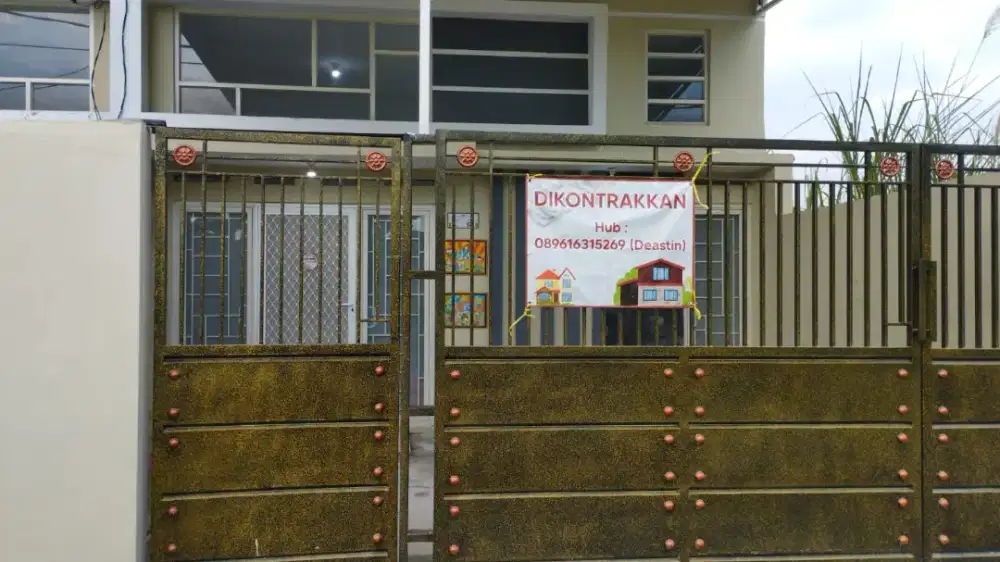 Rumah di kontrakan area buduran, Sidoarjo.