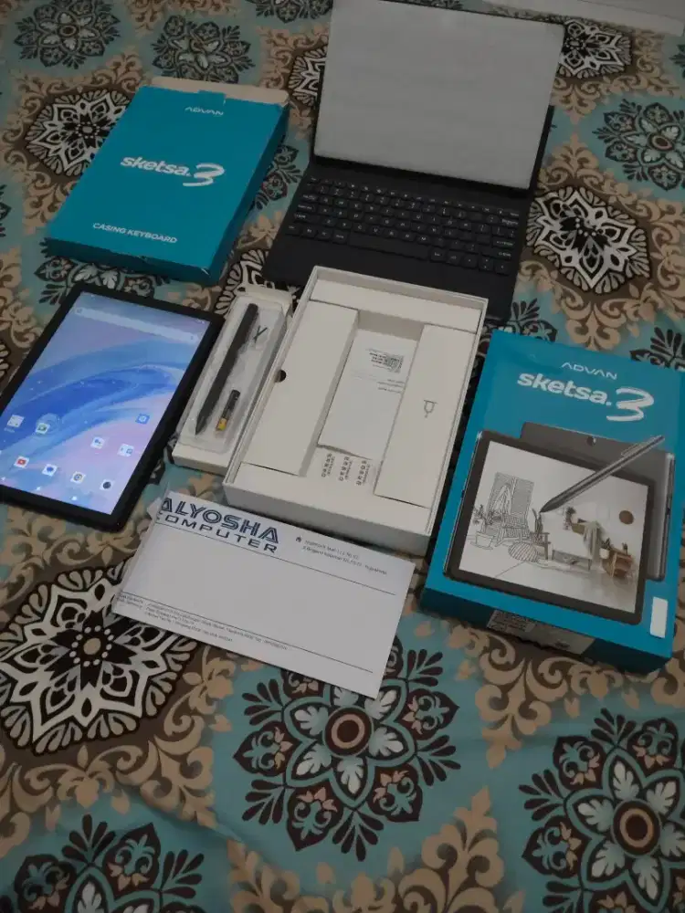 Advan sketsa 3 ram 8/128gb cuma dipakai 1 hari alias BNOB