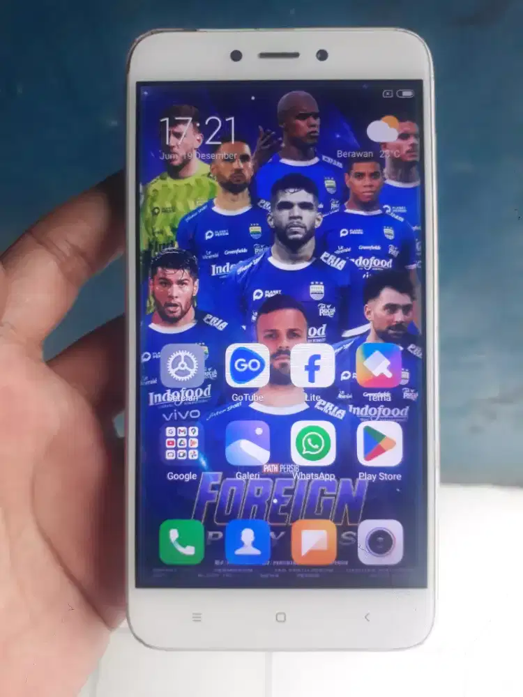 Xiaomi redmi 4x 4G 2/16 layar 5 inchi normal