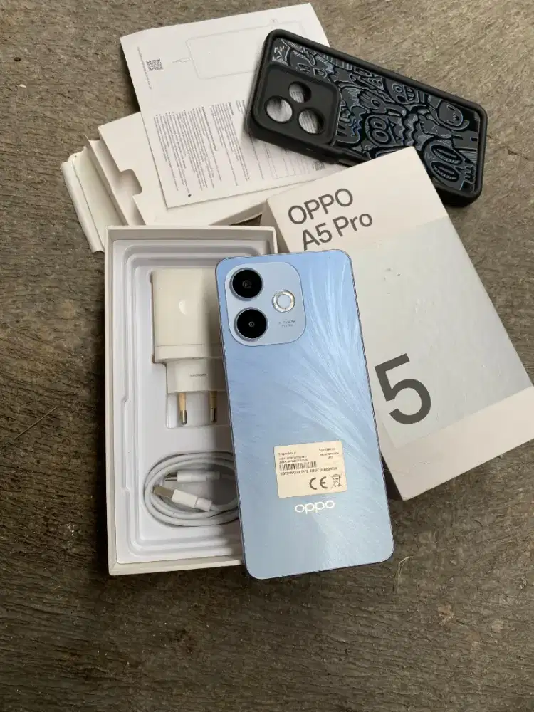 Oppo A5 Pro Ram 8+8/128 HP Anti Air IP69