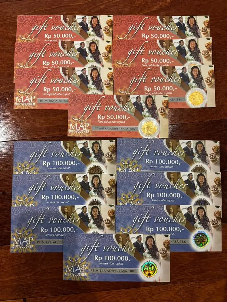 Voucher MAP jual 1 juta