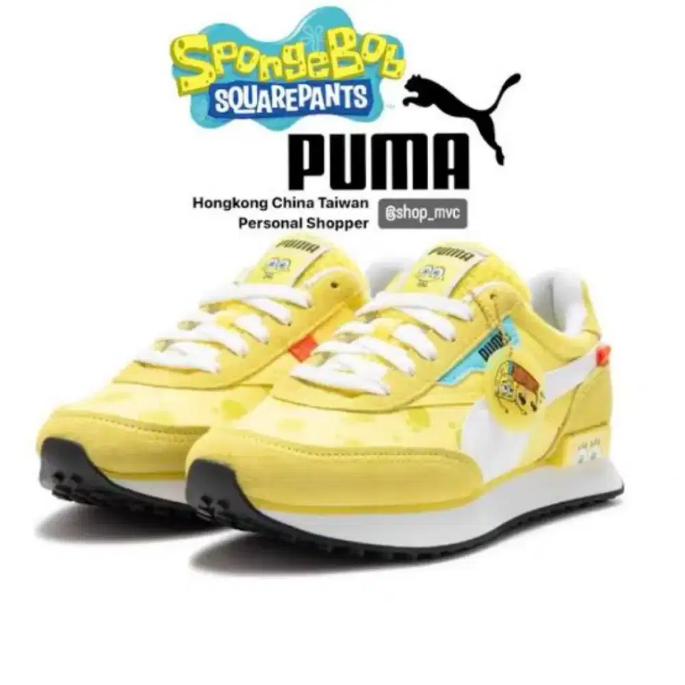 Sneakers Puma Spongebob Size 39 New BNIB