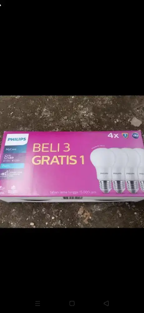 Lampu led philips