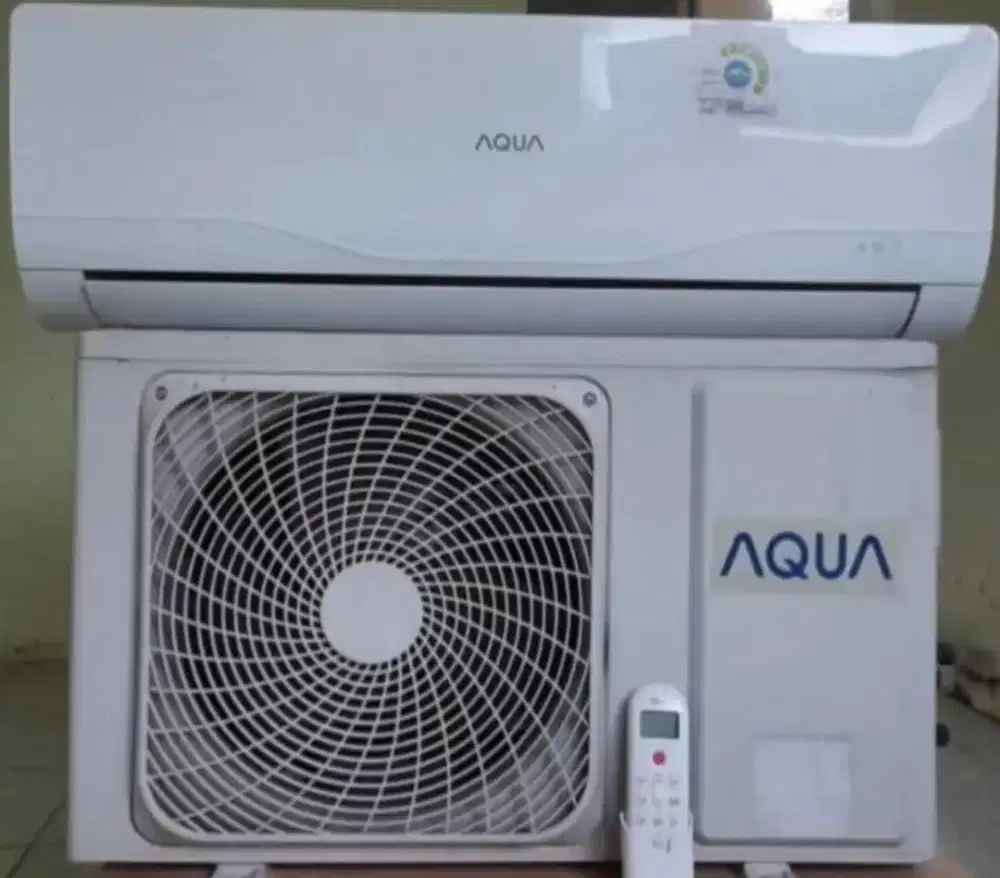 Jual AC mrek Aqua Japan 1 setengah PK + Pipa 10m.