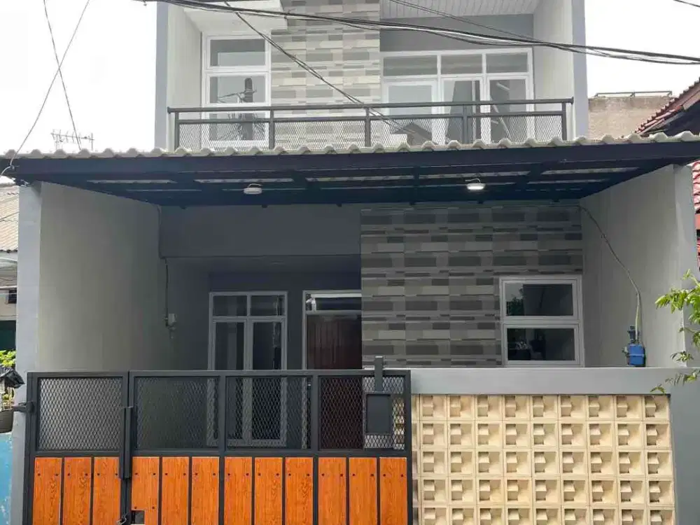 Rumah cibubur Baru Fasad kekinian Rapih siap huni langsung recommend