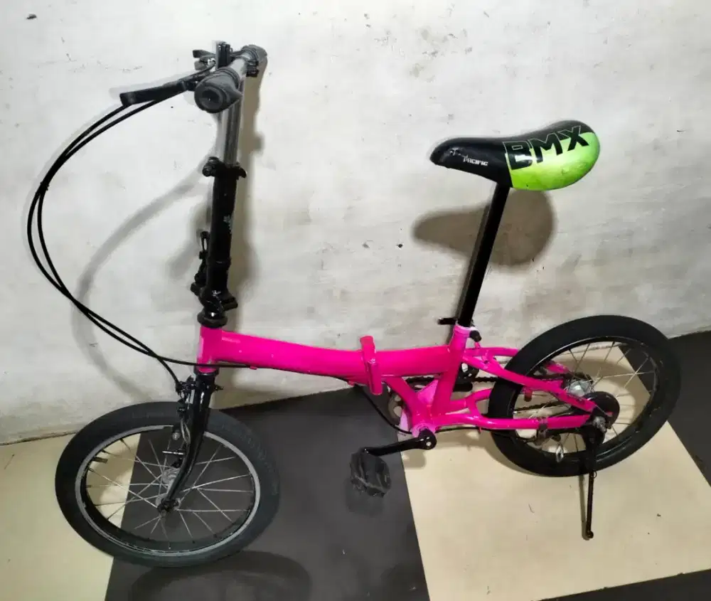 Sepeda lipat ukuran 16 kondisi normal