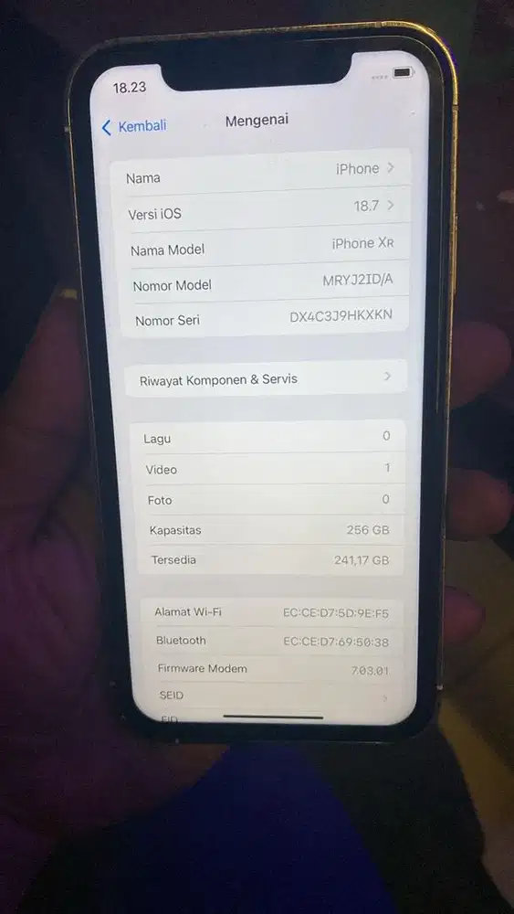 iphone xr 256gb ex inter housing ip13 pro