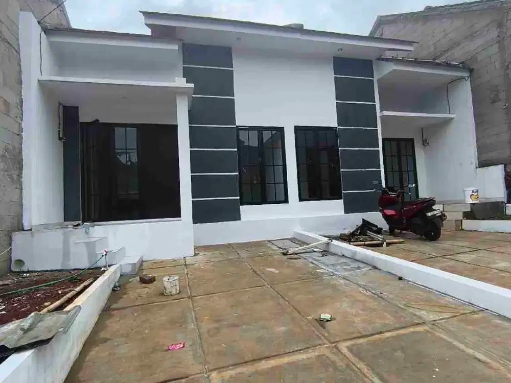 RUMAH DIJUAL AKSES MOBIL (BEBAS BANJIR) LEGALITAS SHM DEKAT STASIUN