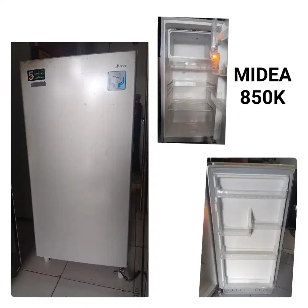 Kulkas 1 pintu seken bergaransi