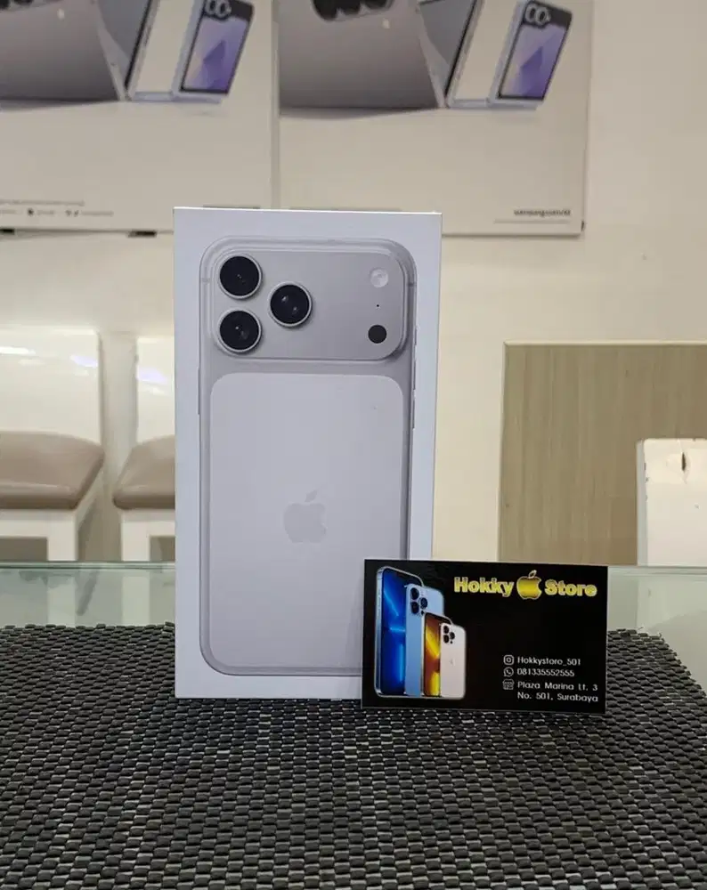 New Iphone 17promax/ 1 TB silver garansi resmi