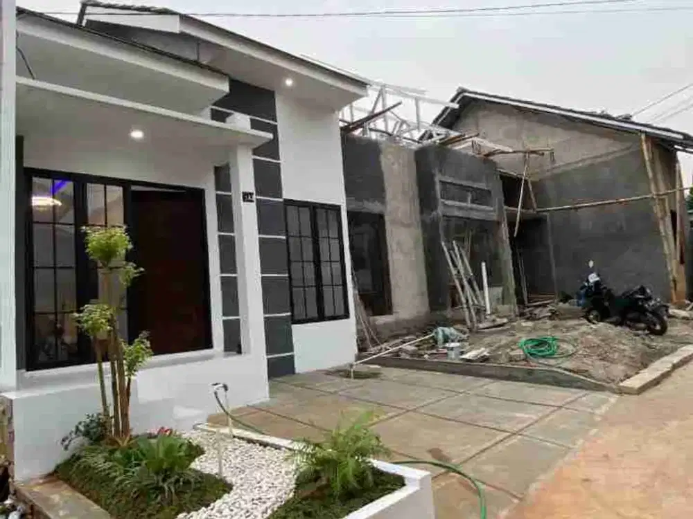 RUMAH DIJUAL AKSES MOBIL (BEBAS BANJIR) LEGALITAS SHM DEKAT STASIUN