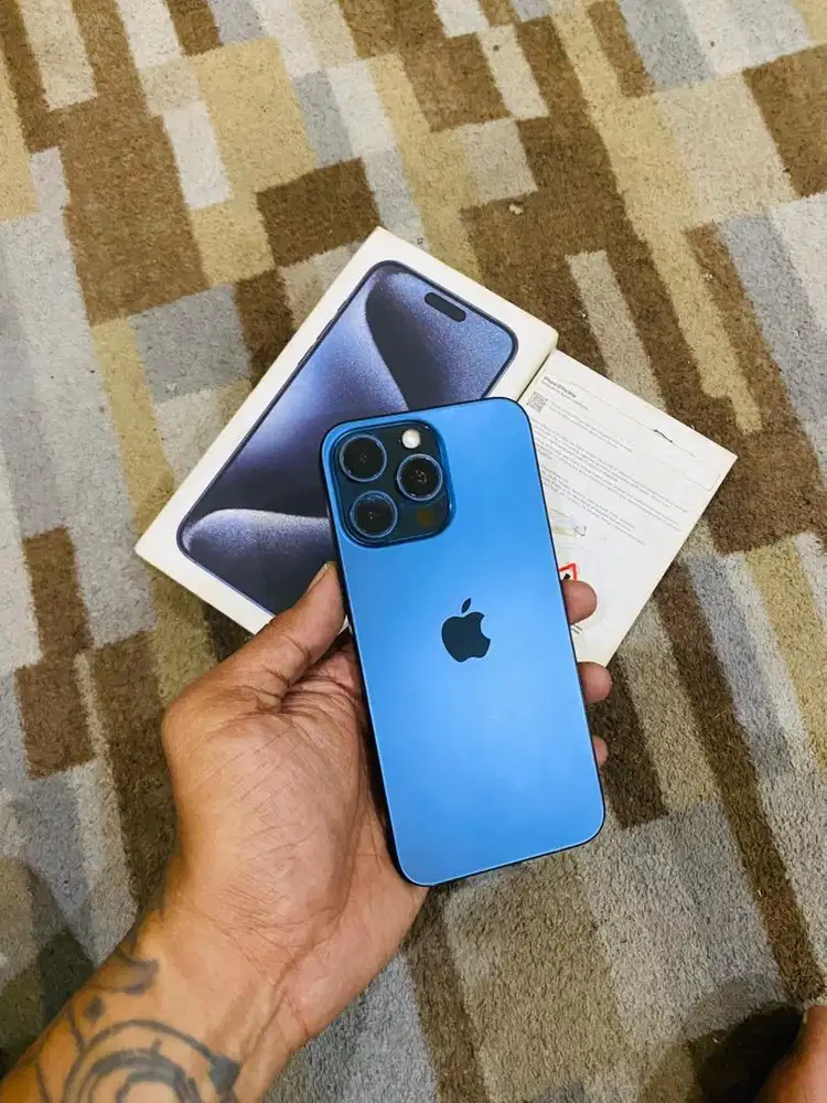 Iphone 15 pro max 256B ex ibox full original