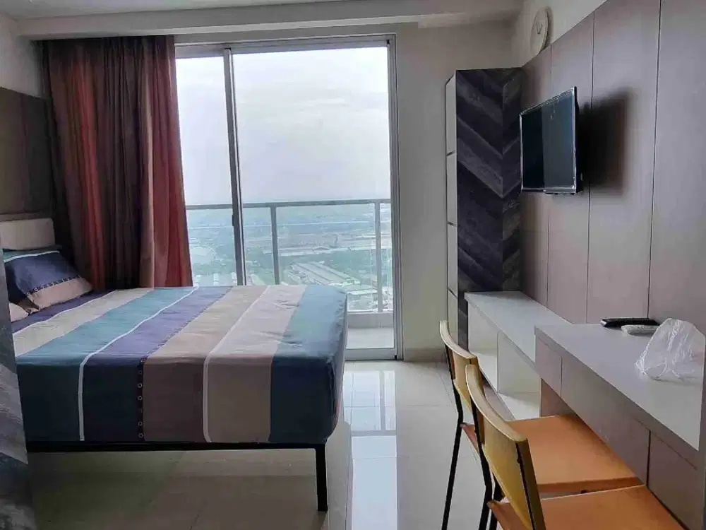 Apartemen full furnished Sedayu City Suites type studio