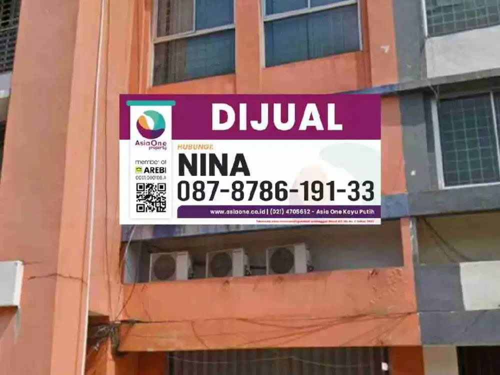 Ruko Cempaka Mas lokasi strategis hadap jalan cocok untuk kantor Gudang dan tempat usaha lainnya