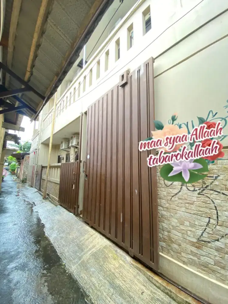 Kost Syar'i Kamar Kos AC Eksklusif Lengkap Campur Pria Wanita Pasutri